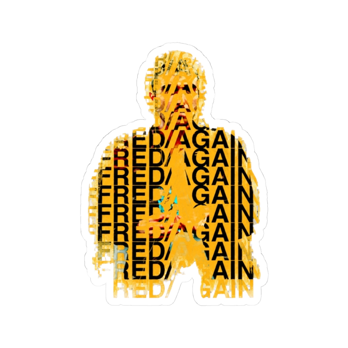 Fred Again Waves Sticker - Official Stickers merchandise
