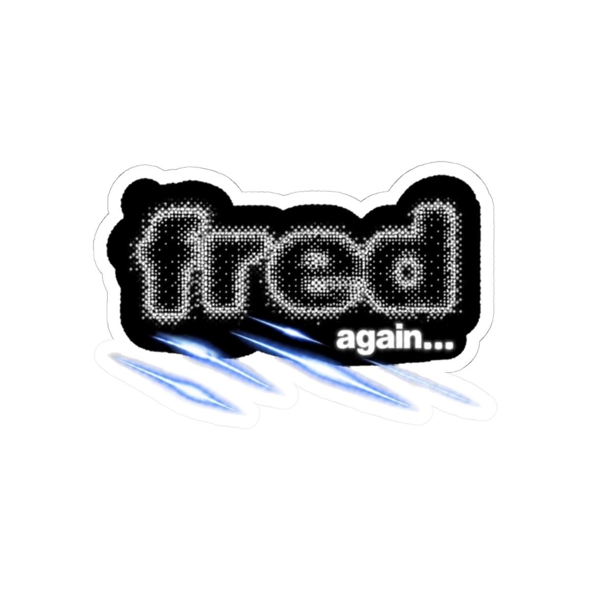 Fred Again Portrait Sticker - alternate angle 2, merchandise