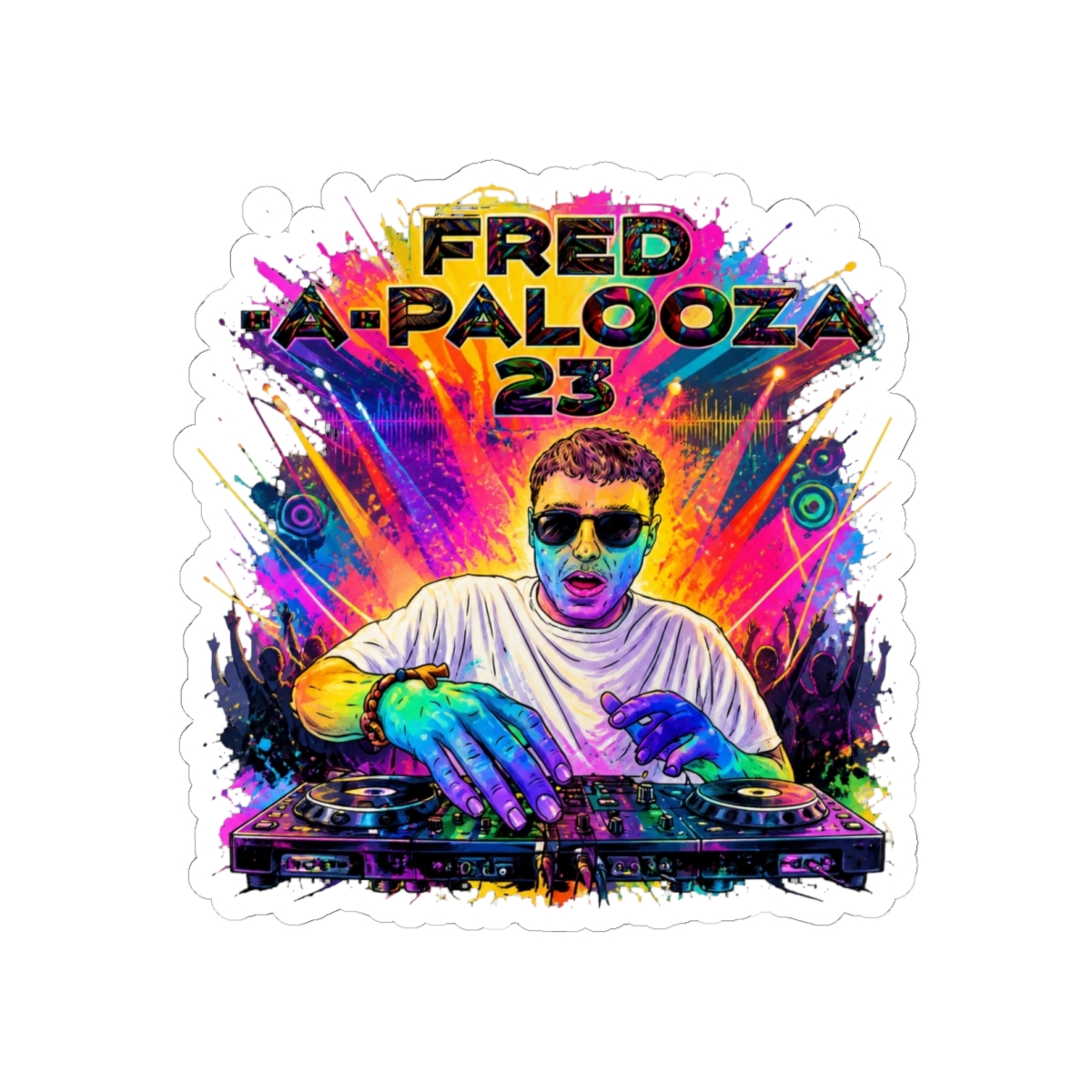Fred Again Lollapalooza - alternate angle 2, merchandise