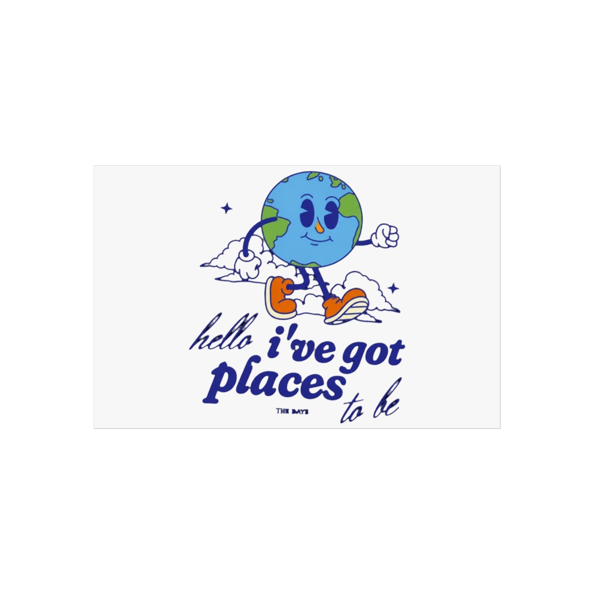 Places 2 Be Earth Fred Again Fans | Prints in Sizes A4-A0 | Must-Have Wall Art for Lovers of House & EDM Vibes | House Music Wall Art - alternate angle 5, merchandise