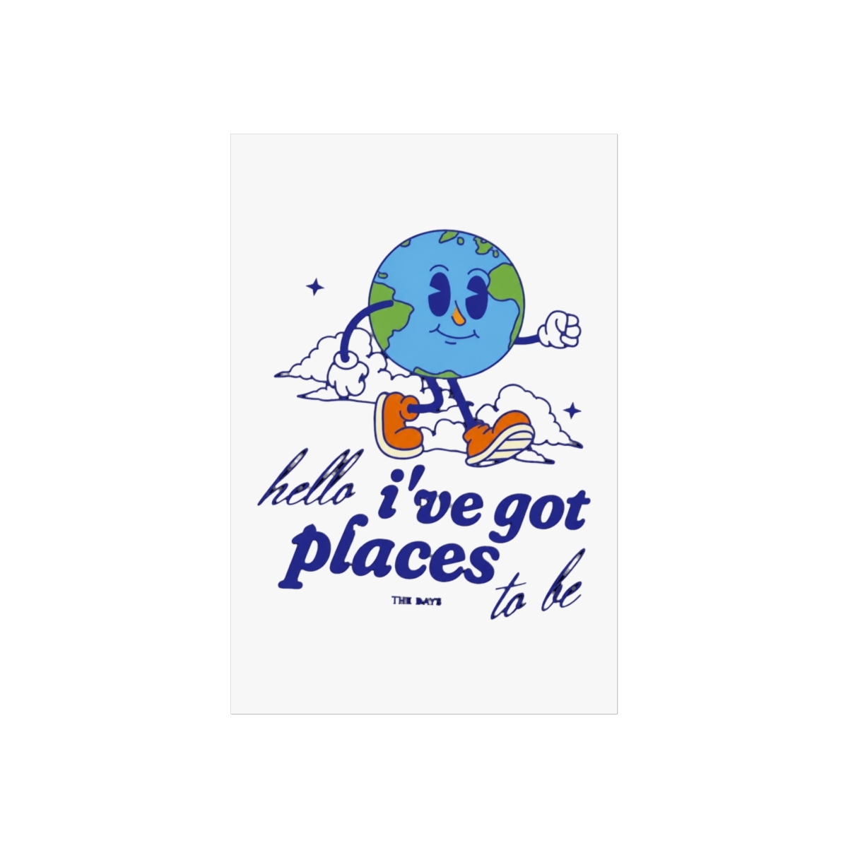 Places 2 Be Earth Fred Again Fans | Prints in Sizes A4-A0 | Must-Have Wall Art for Lovers of House & EDM Vibes | House Music Wall Art