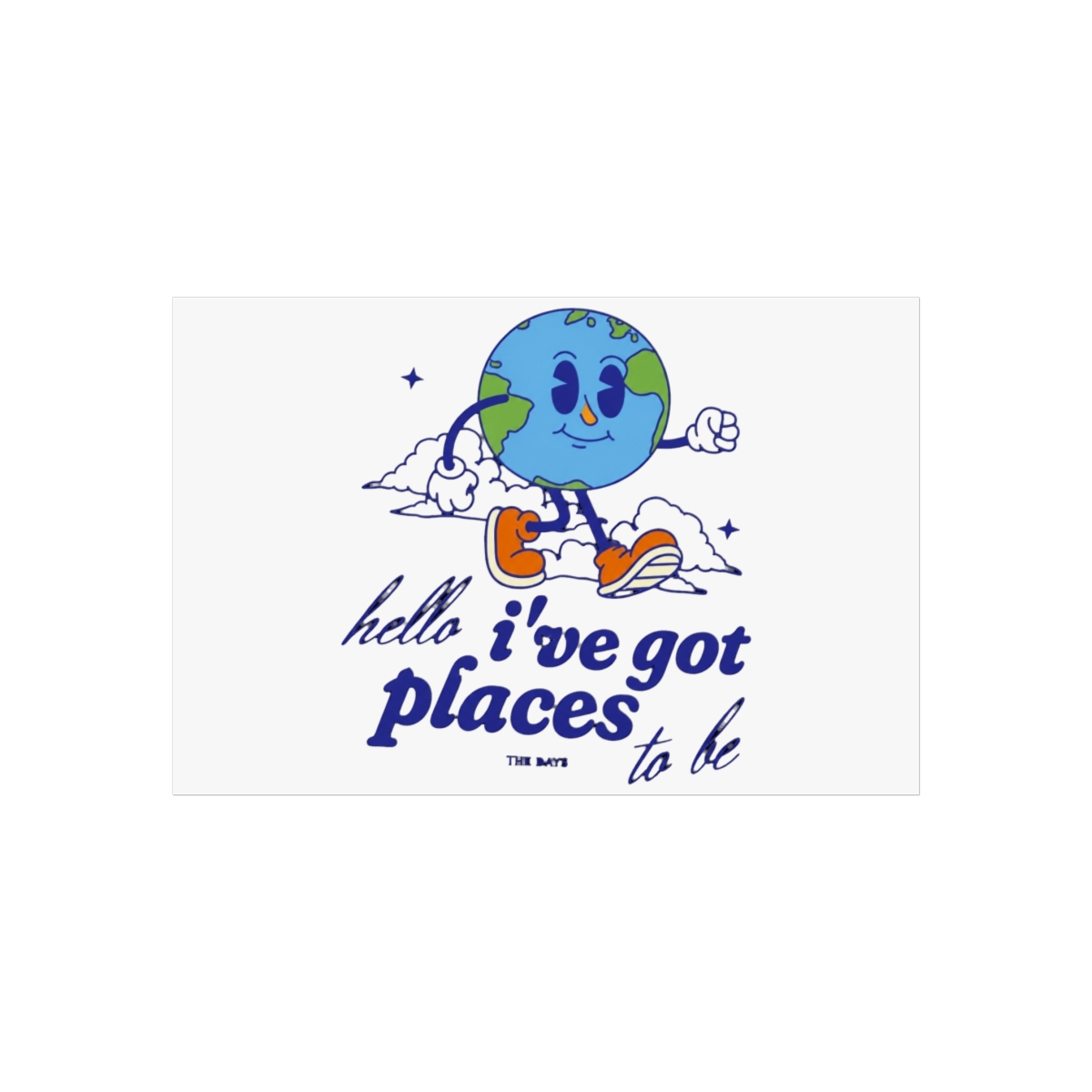 Places 2 Be Earth Fred Again Fans | Prints in Sizes A4-A0 | Must-Have Wall Art for Lovers of House & EDM Vibes | House Music Wall Art - alternate angle 2, merchandise