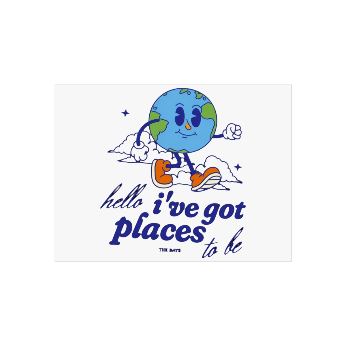 Places 2 Be Earth Fred Again Fans | Prints in Sizes A4-A0 | Must-Have Wall Art for Lovers of House & EDM Vibes | House Music Wall Art - alternate angle 4, merchandise