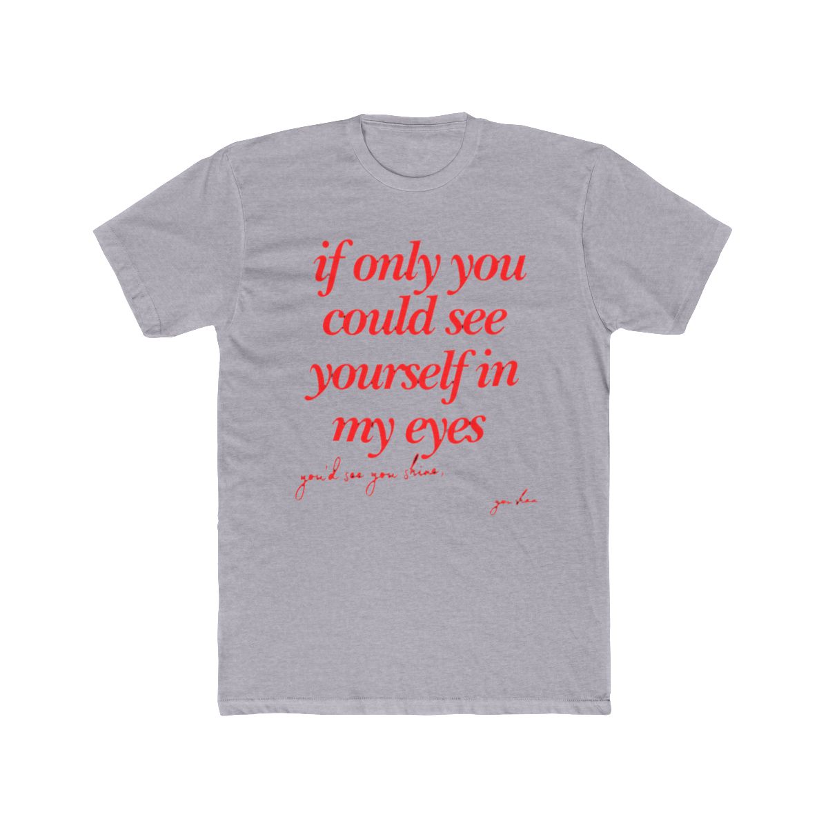 Fred Again T Shirt Fred Again Shirt Dermot (see yourself in my eyes) Lyrics Tee Fred Again.. Merch Tshirt Dermot Kennedy Shirt - alternate angle 4, merchandise