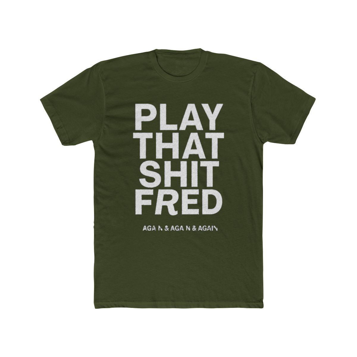 Play that Shit Fred Again Shirt Heavy Faded Tee - alternate angle 5, merchandise
