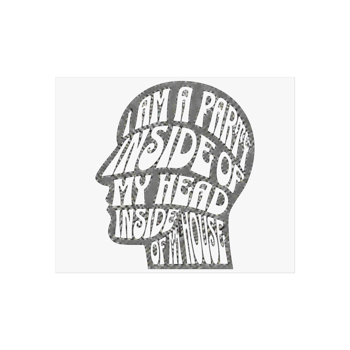 Fred Again.. Sabrina Print | Mental Health Techo Emotive House Music| Gift for Music Lover Typography Wall Art - alternate angle 1, merchandise