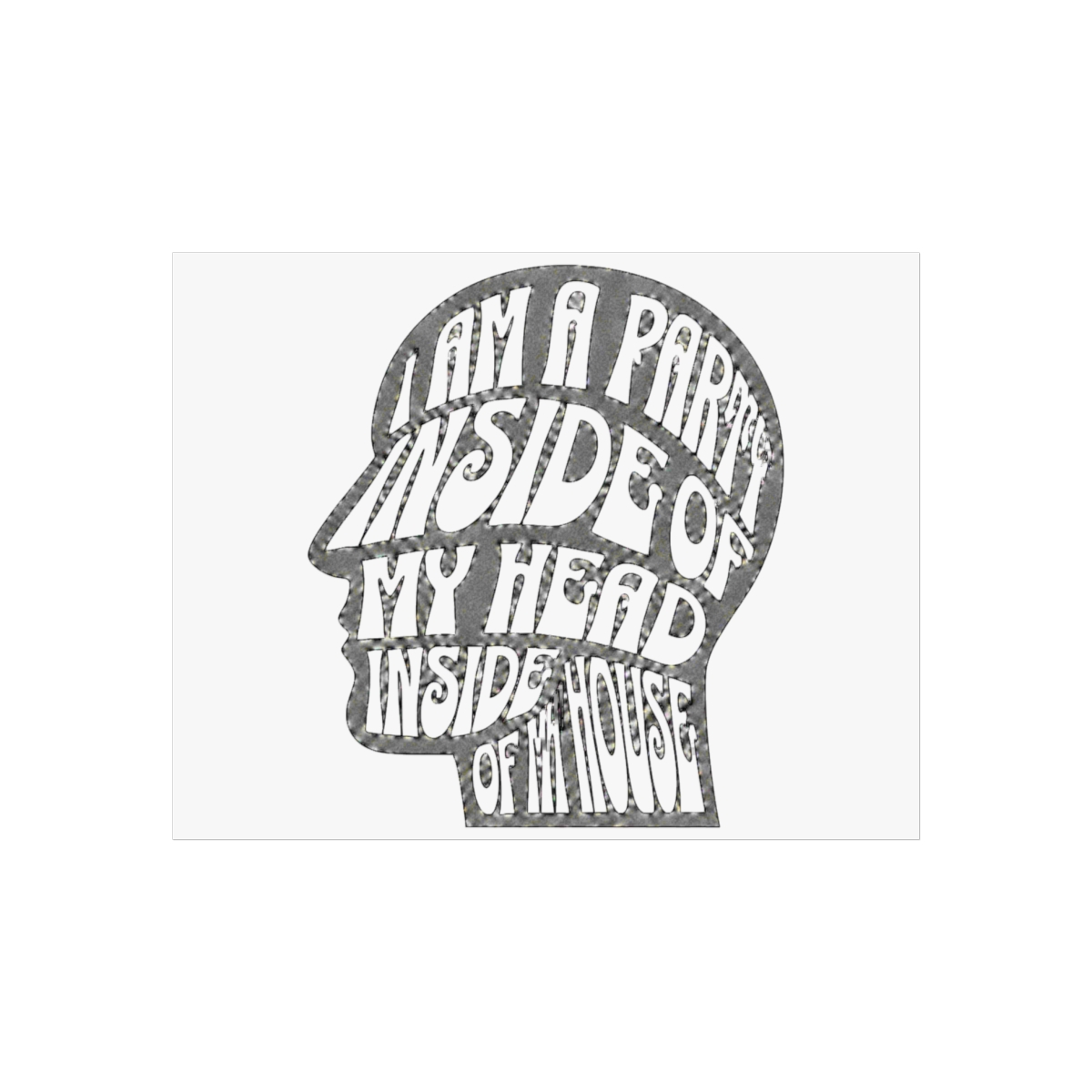 Fred Again.. Sabrina Print | Mental Health Techo Emotive House Music| Gift for Music Lover Typography Wall Art - alternate angle 3, merchandise