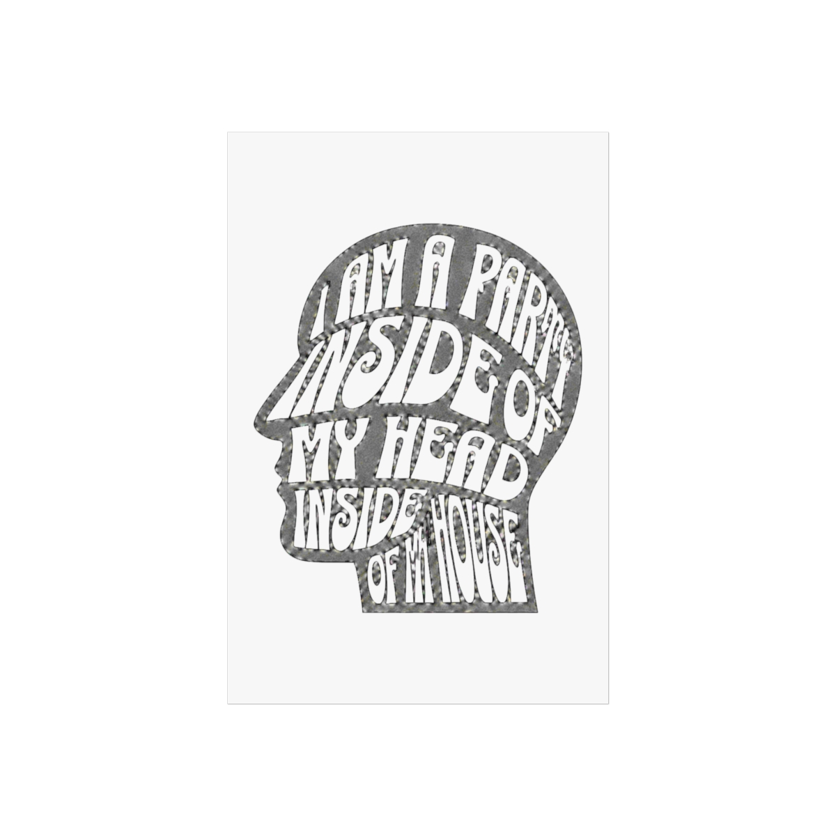 Fred Again.. Sabrina Print | Mental Health Techo Emotive House Music| Gift for Music Lover Typography Wall Art
