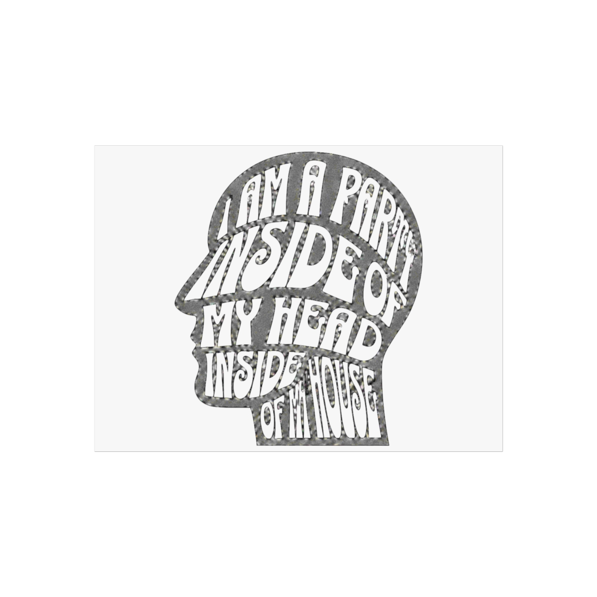 Fred Again.. Sabrina Print | Mental Health Techo Emotive House Music| Gift for Music Lover Typography Wall Art - alternate angle 4, merchandise