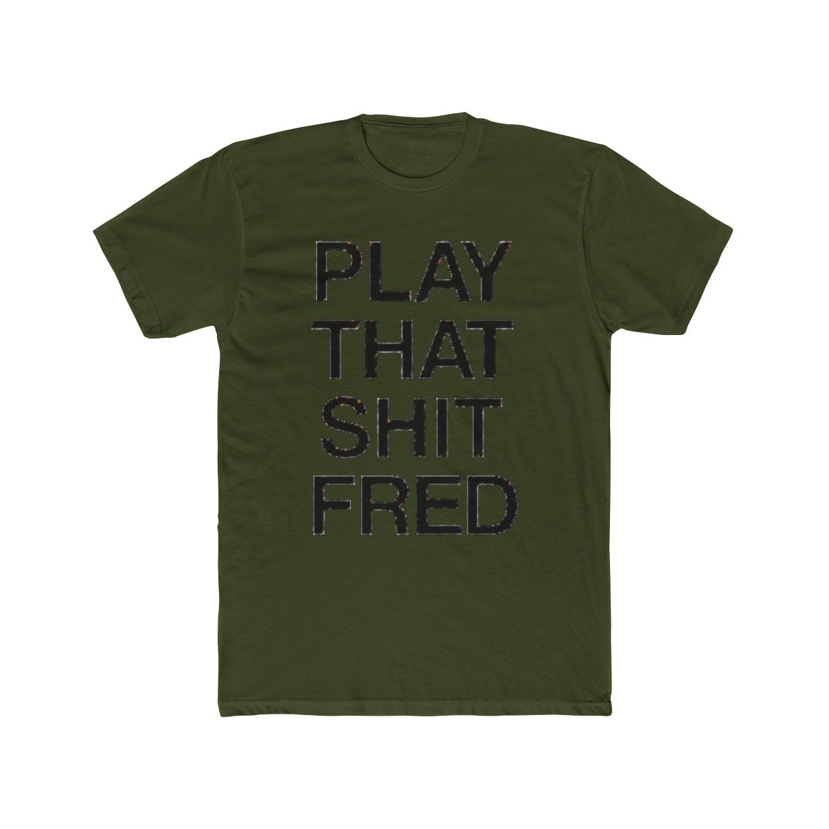 Play That S*** Fred | Print | White & Black Tee | | T Shirt | Fred Again | House Music | DJ | Concert | Comfy | Gift | Rave | Dance - alternate angle 5, merchandise