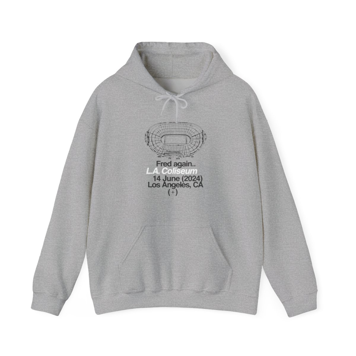 OFFICIAL Fred again.. Los Angeles Coliseum | Hoodie Size M - Official Hoodies merchandise