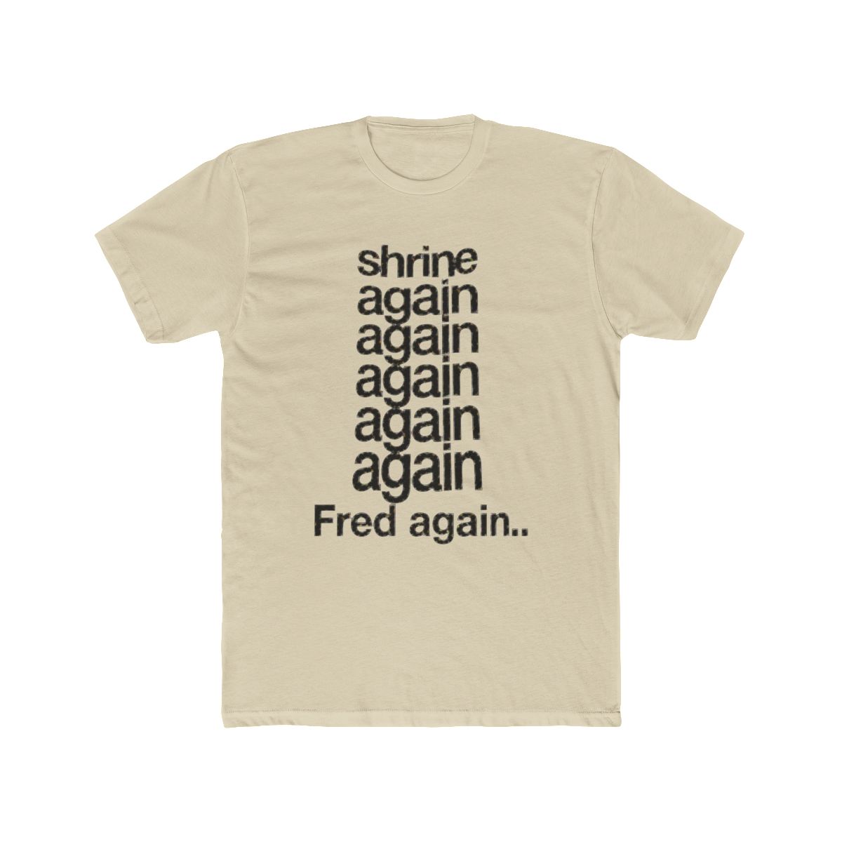 Fred Again Shrine Again Again T Shirt - alternate angle 4, merchandise