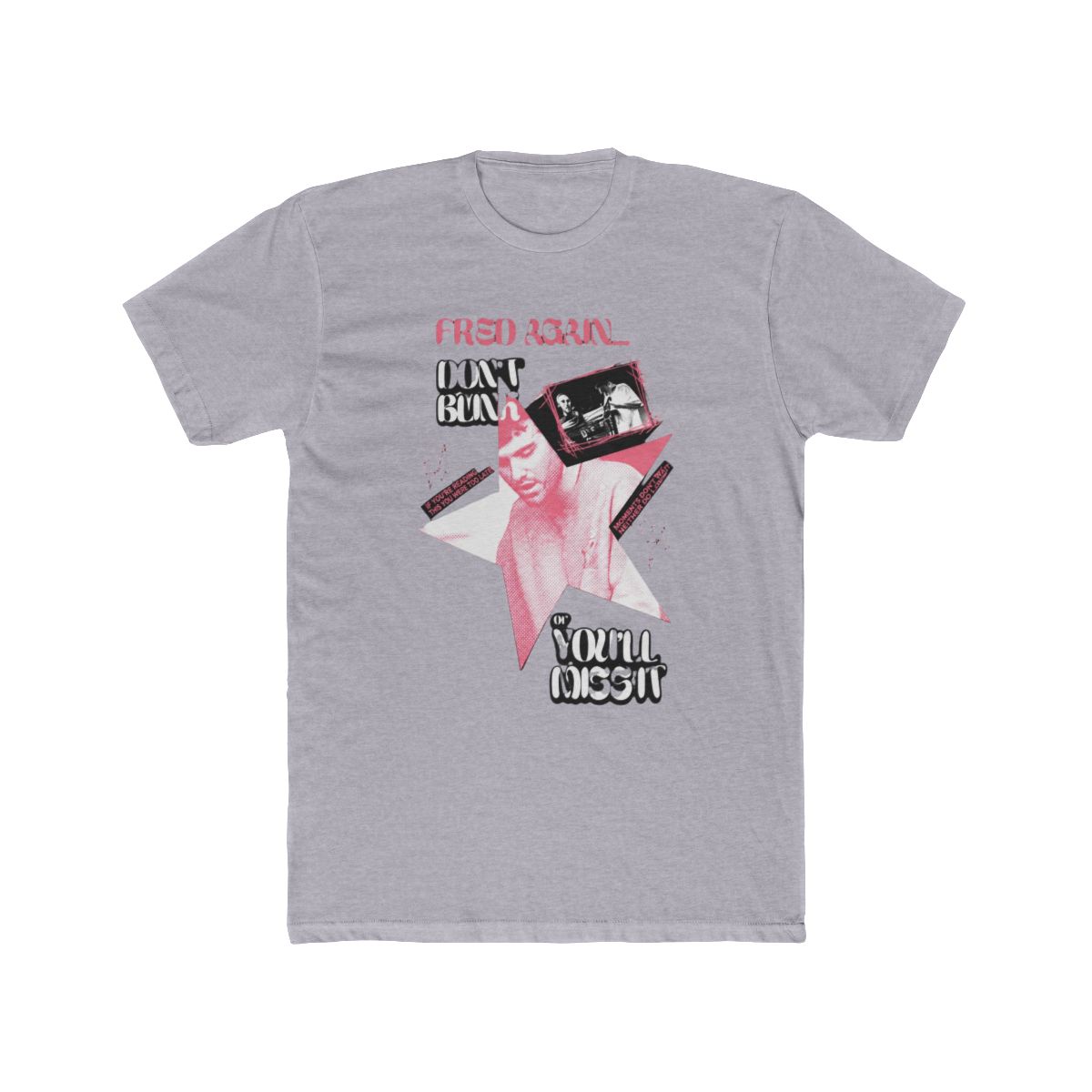 Fred Again - Don't Blink Regular T Shirt (Black) - alternate angle 3, merchandise
