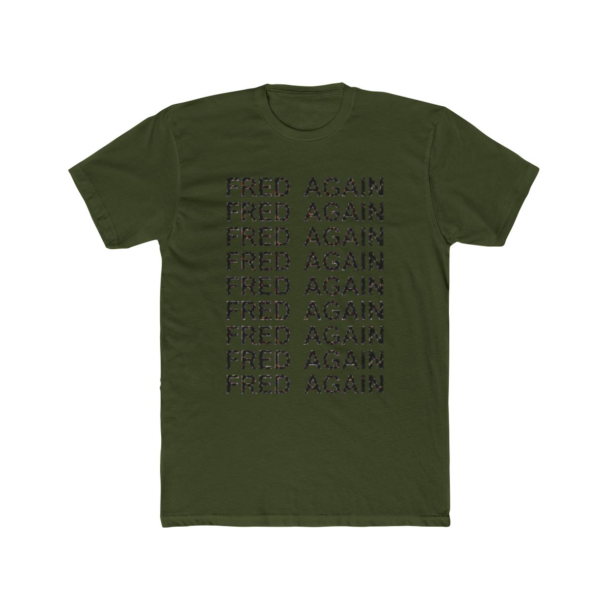 Fred Again T Shirt, 100% Cotton, Casual Clothes, Fanshop, Merchandise, Logo Printed, Short Sleeve ~ Ardamus.com Unique Best-Selling DJ T-Shirts Merch - alternate angle 5, merchandise
