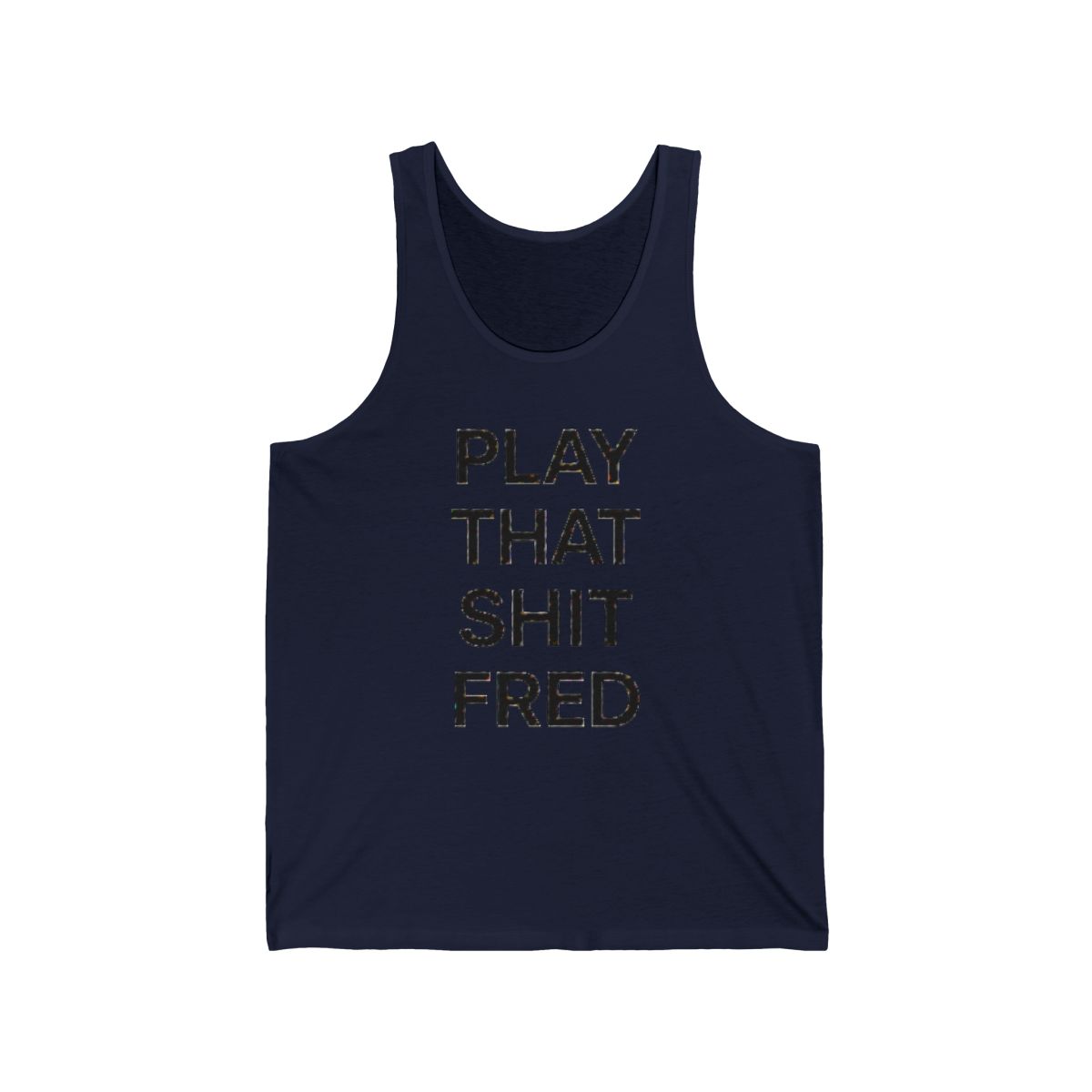 Play That S*** Fred | | White & Black Tank Top | Fred again | DJ | House Music | Concert | Y2K | Baby Tank | Gift | Cute | Rave - alternate angle 2, merchandise