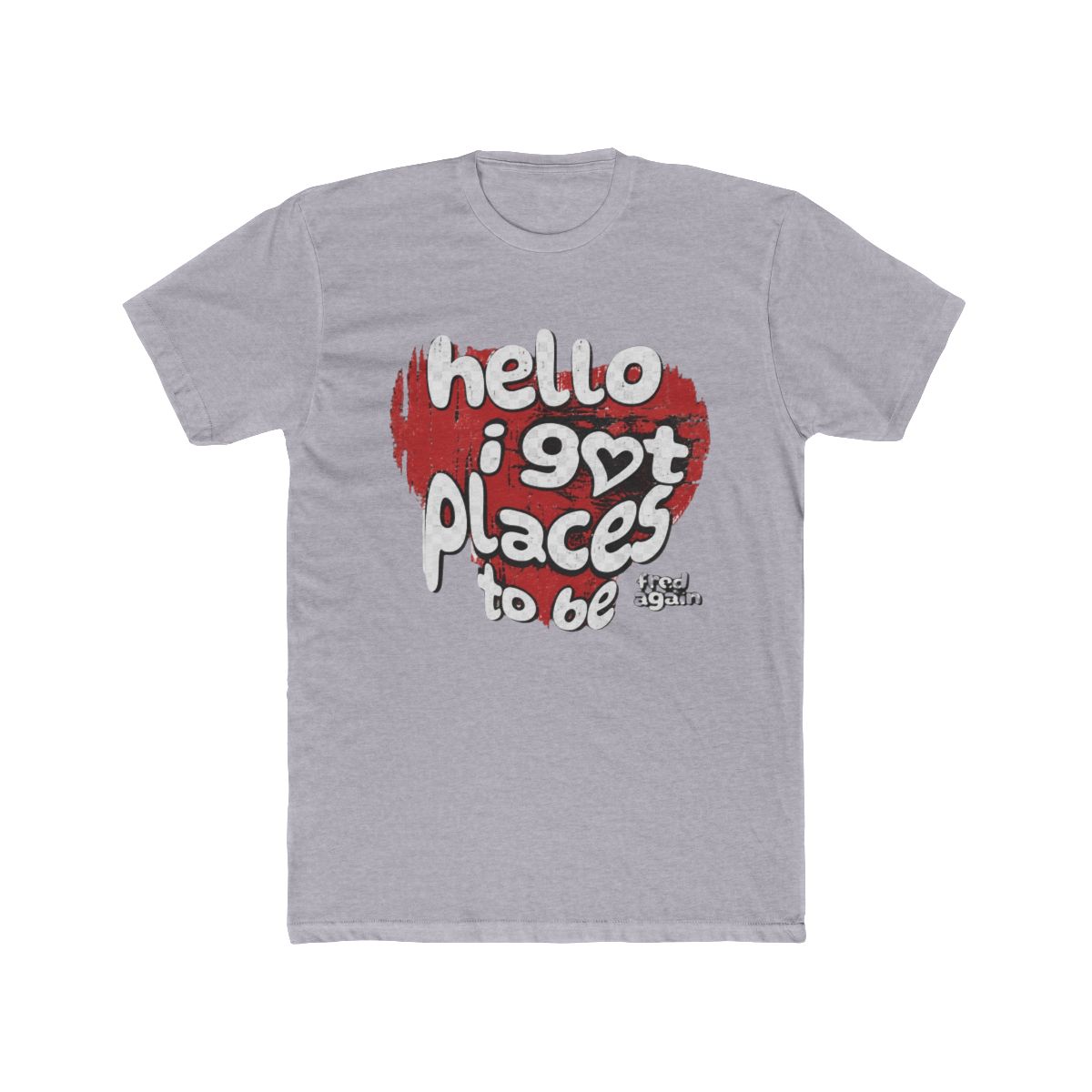 100% Cotton Hello I Got Places To Be X Fred Again Shirt, Festival Outfit EDM Rave Festival Tee, House Music DJ Merch, Techno Gift Fred Again Merch - alternate angle 4, merchandise